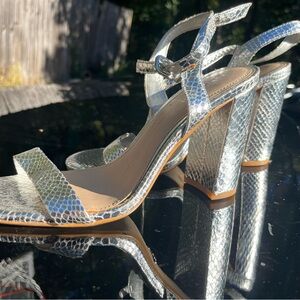 Silver Sandals Gianni Bini